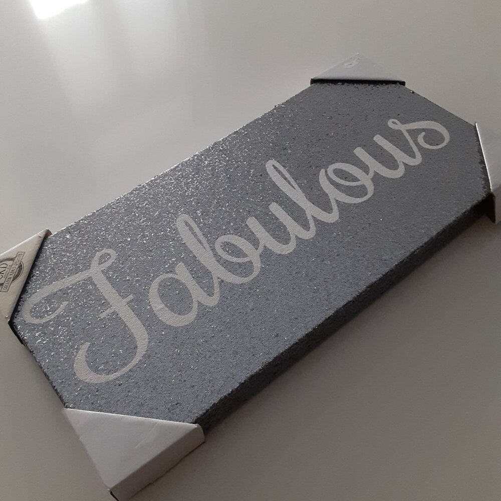 "Fabulous" Sparkle Picture Canvas - NEW